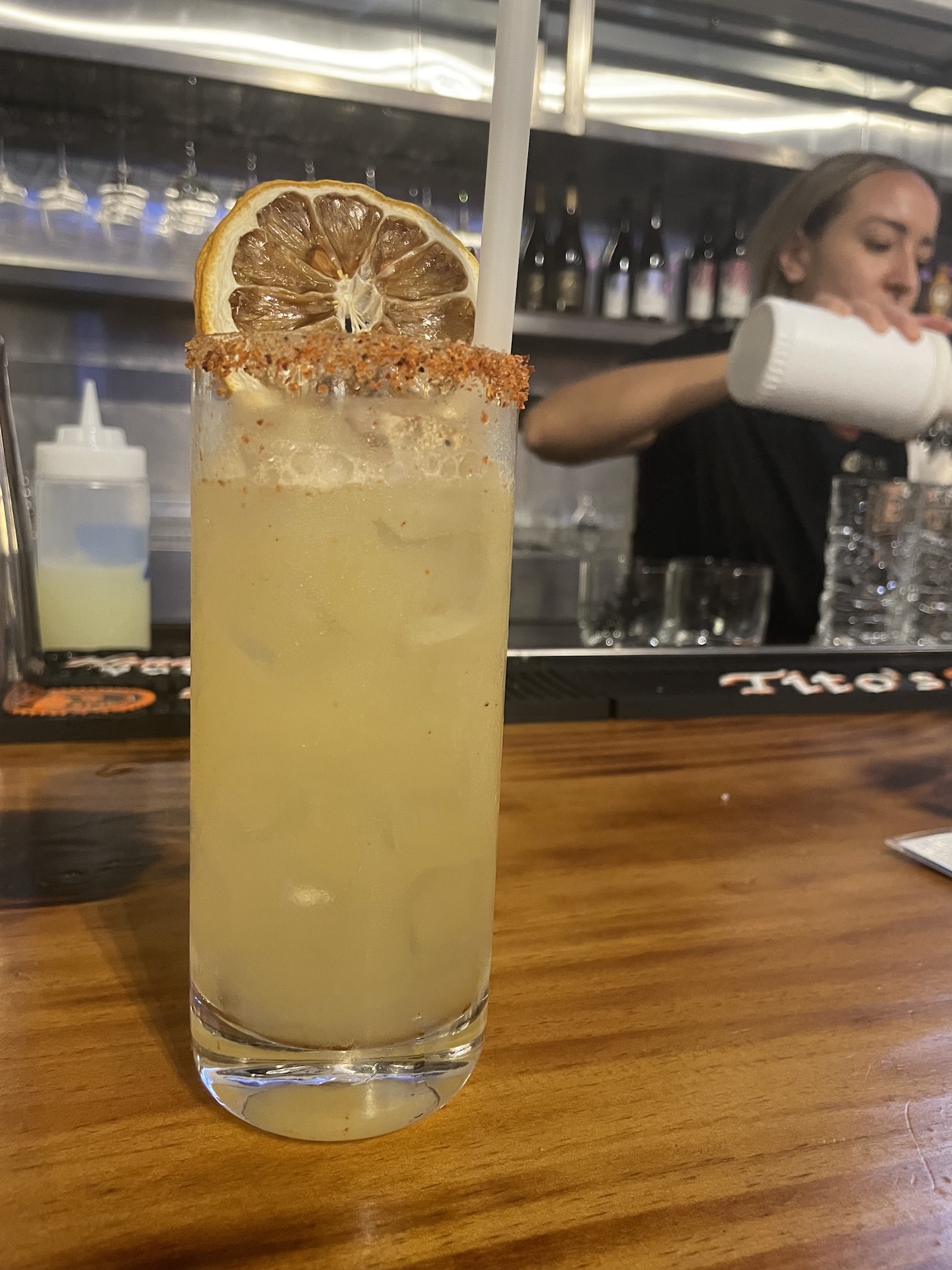 Paia Bay Coffee and Bar --- Taco Tuesday Spicy Pineapple Margarita