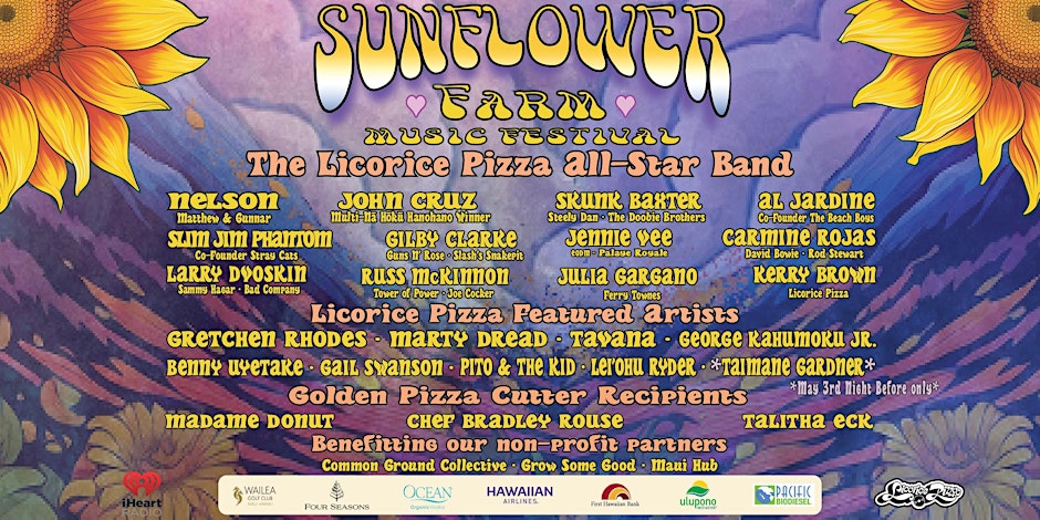 Sun Flower Farm Music Festival, 4th of May 2024