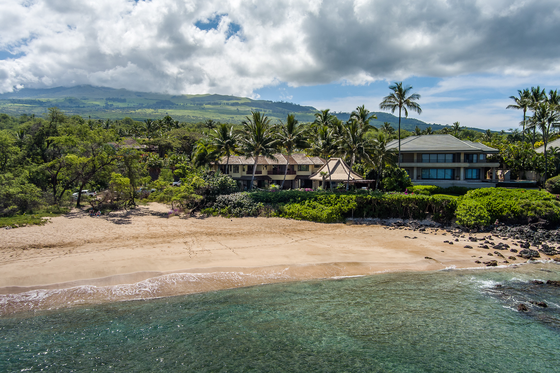 Hale Palauea Makena Beachfront Home, South Maui, Hawaii.